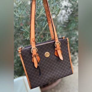 NW RIONI 🇮🇹 💯 Leather Shoulder-bag Sz 10”x9.5”